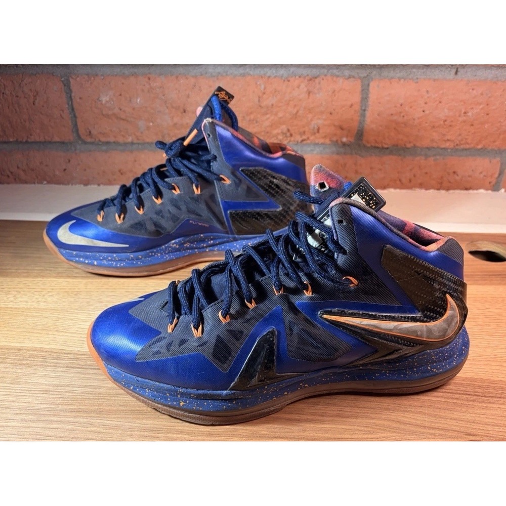 Size 10.5 Nike Lebron 10 P.S Elite Superhero 2013 - Pre-owned
